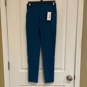 Kathy NWT Teal Women's Jeggings pull on pant